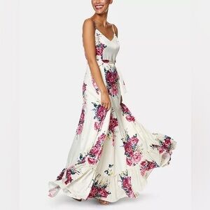 Betsey Johnson Ruffle Hem Maxi Dress 4